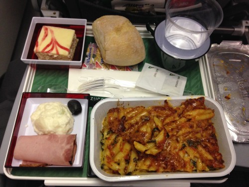 Airplane Dinner