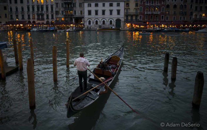 Night Gondola, Venice