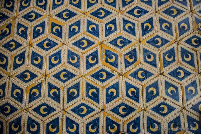 Inside Siena Duomo Moon Floor, Italy