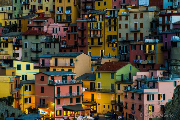 Color Palette, Cinque Terre, Italy