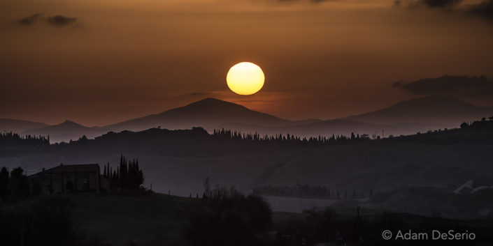 The Setting Tuscan Sun