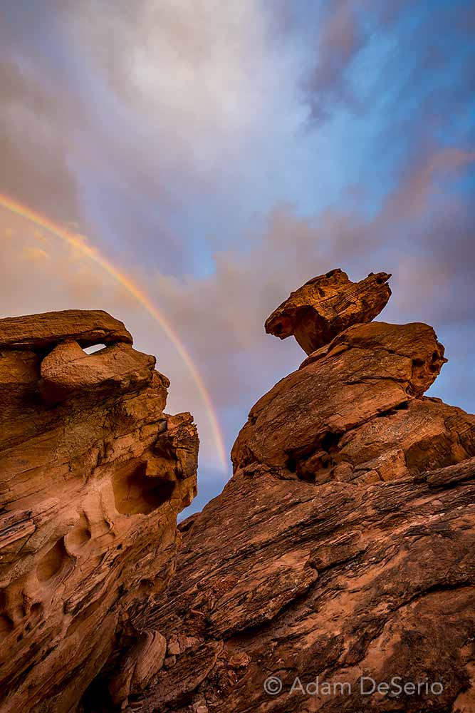 Valley Of Fire Rainbow, Nevada