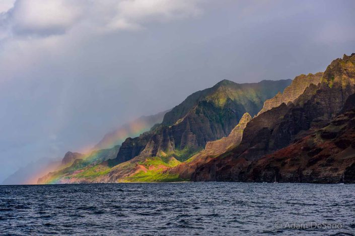 Rainbow in Na Pali