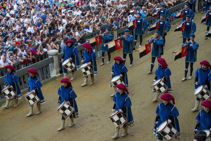 Drummers, Palio, Siena, Italy
