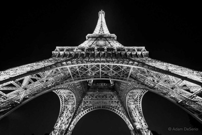 Eiffel Tower Below, Paris