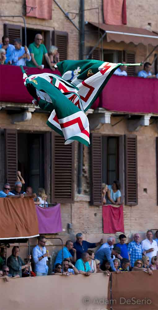 Oca Flags, Palio, Siena, Italy
