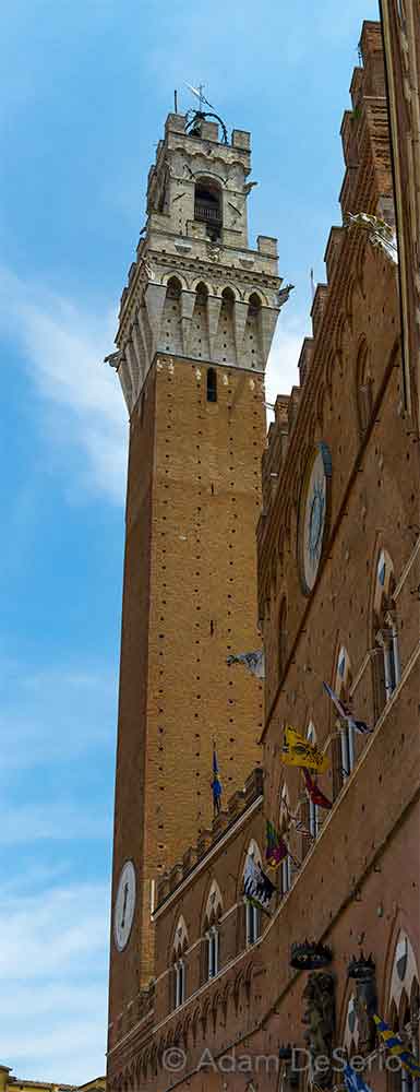 Tower Pano, Palio, Siena, Italy