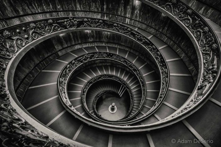 Kaleidoscope, Vatican Stair case, Italy