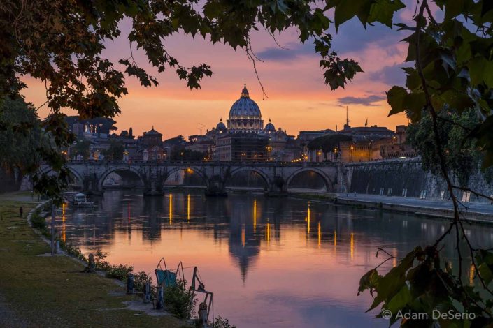 The Vatican Sunset, Rome, Italy